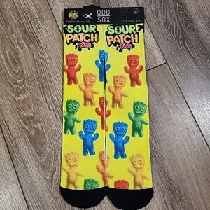 Odd Sox Sour Patch Kids Crew Socks Men's 6-13 Candy Novelty NEW